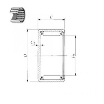 IKO BAM 1112 Rolamentos de agulha