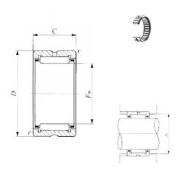 IKO BR 182620 Rolamentos de agulha