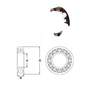 12 mm x 32 mm x 10 mm  ZEN P6201-SB Rolamentos de esferas profundas