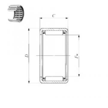 IKO BA 105 Z Rolamentos de agulha