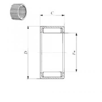 IKO YB 105 Rolamentos de agulha