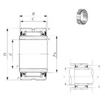 40 mm x 62 mm x 23 mm  IKO NA 4908UU Rolamentos de agulha