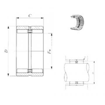 IKO GBR 243320 Rolamentos de agulha