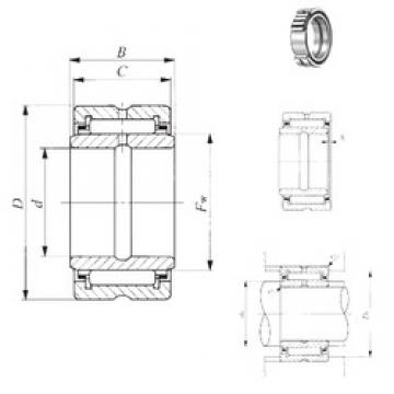 41,275 mm x 65,088 mm x 32 mm  IKO BRI 264120 Rolamentos de agulha