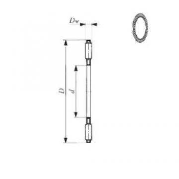 IKO NTB 1629 Rolamentos de agulha