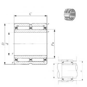 30 mm x 47 mm x 30 mm  IKO NA 6906 Rolamentos de agulha