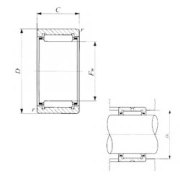 IKO TAF 223016/SG Rolamentos de agulha