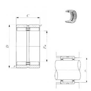 IKO GTR 8310845 Rolamentos de agulha