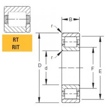 107,95 mm x 222,25 mm x 69,85 mm  Timken 42RIT194 Rolamentos cilíndricos