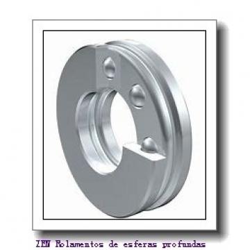 19,05 mm x 47,625 mm x 14,288 mm  ZEN RLS6-2Z Rolamentos de esferas profundas